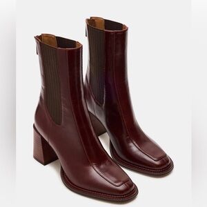 Steve Madden Downtown Brown Leather Boot